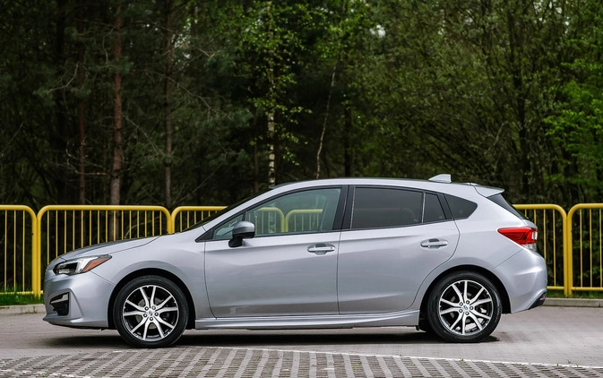 Subaru Impreza cena 77000 przebieg: 27661, rok produkcji 2019 z Białystok małe 667